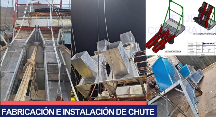 FABRICACIÓN E INSTALACIÓN DE CHUTE