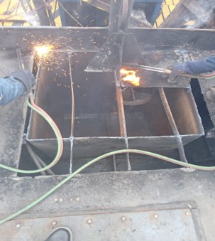 REPARACIÓN DE TANQUE DE PETRÓLEO DE PANGA